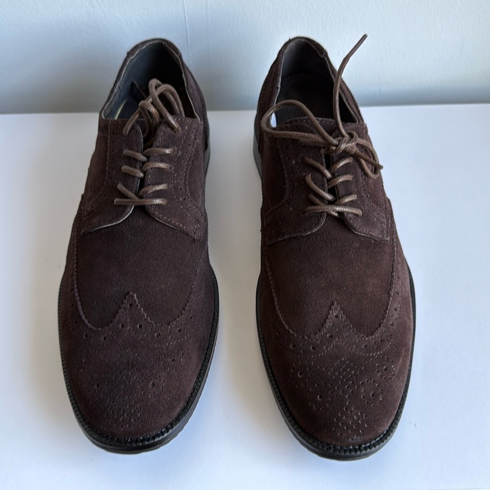 Clairborne brown suede Gaylord loafers. NWT. Men’s size 8